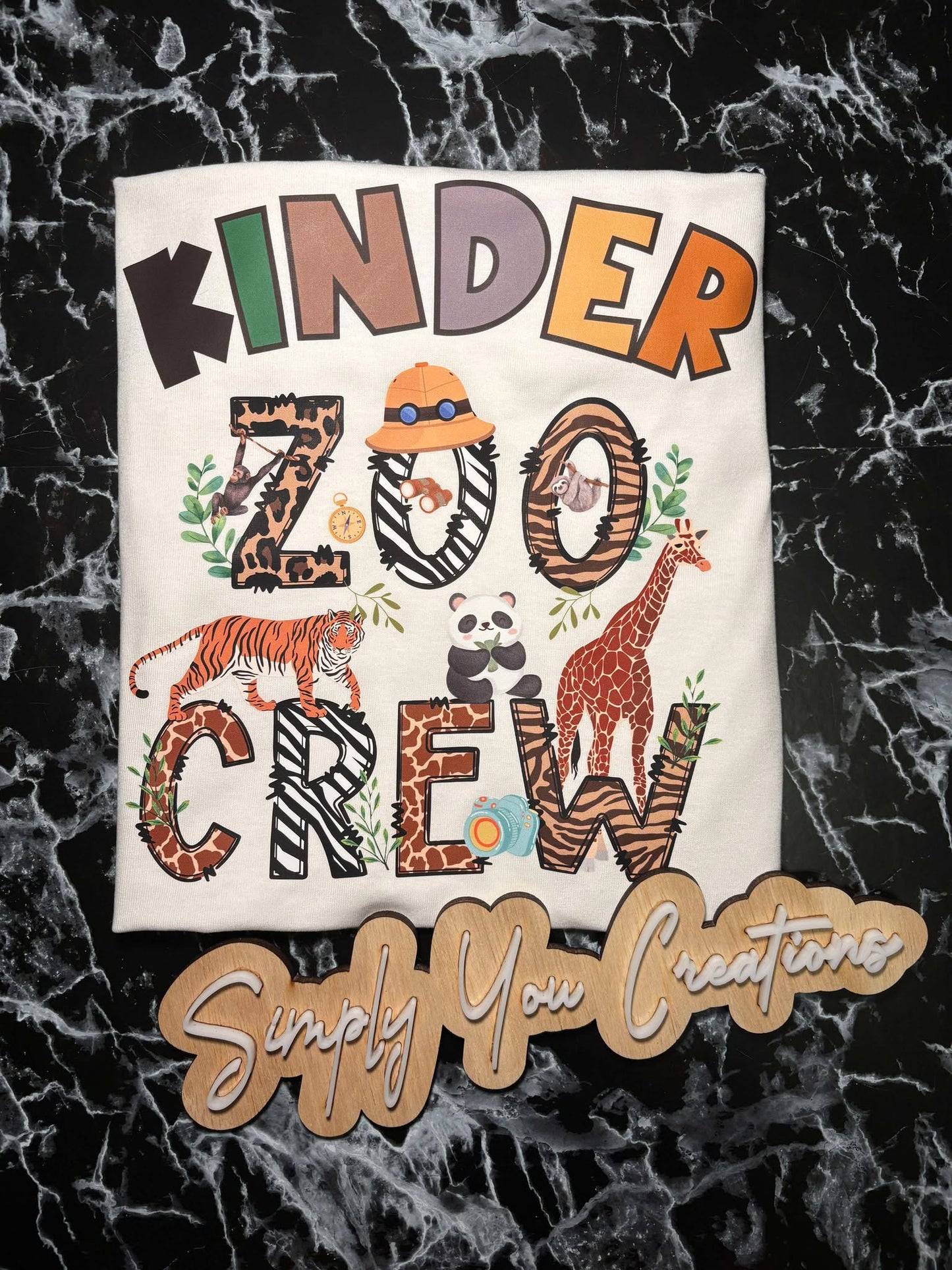 T Shirt- Kinder Zoo Crew
