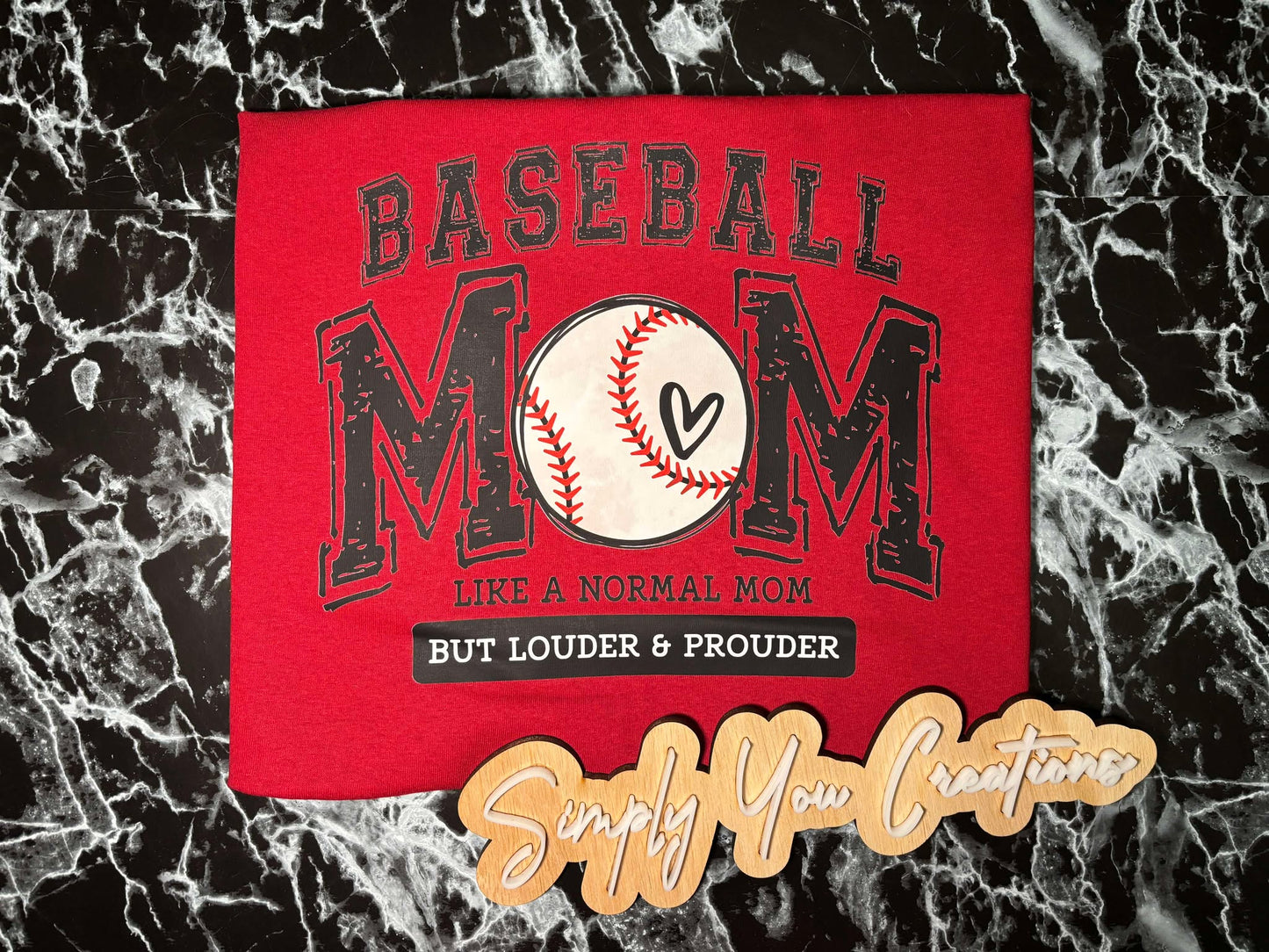 T Shirt- Baseball MOM