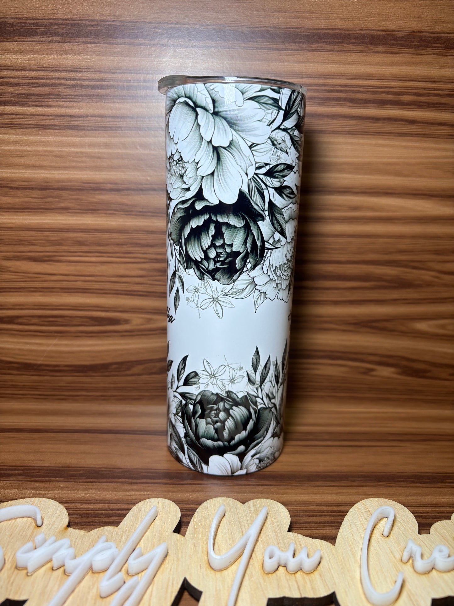 20oz Tumbler- Floral