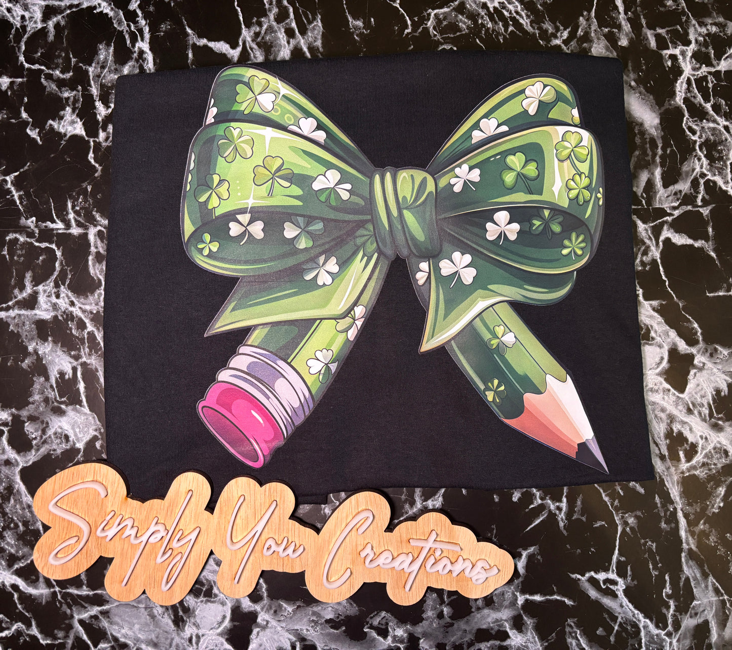 T Shirt- St Patrick’s day Pencil