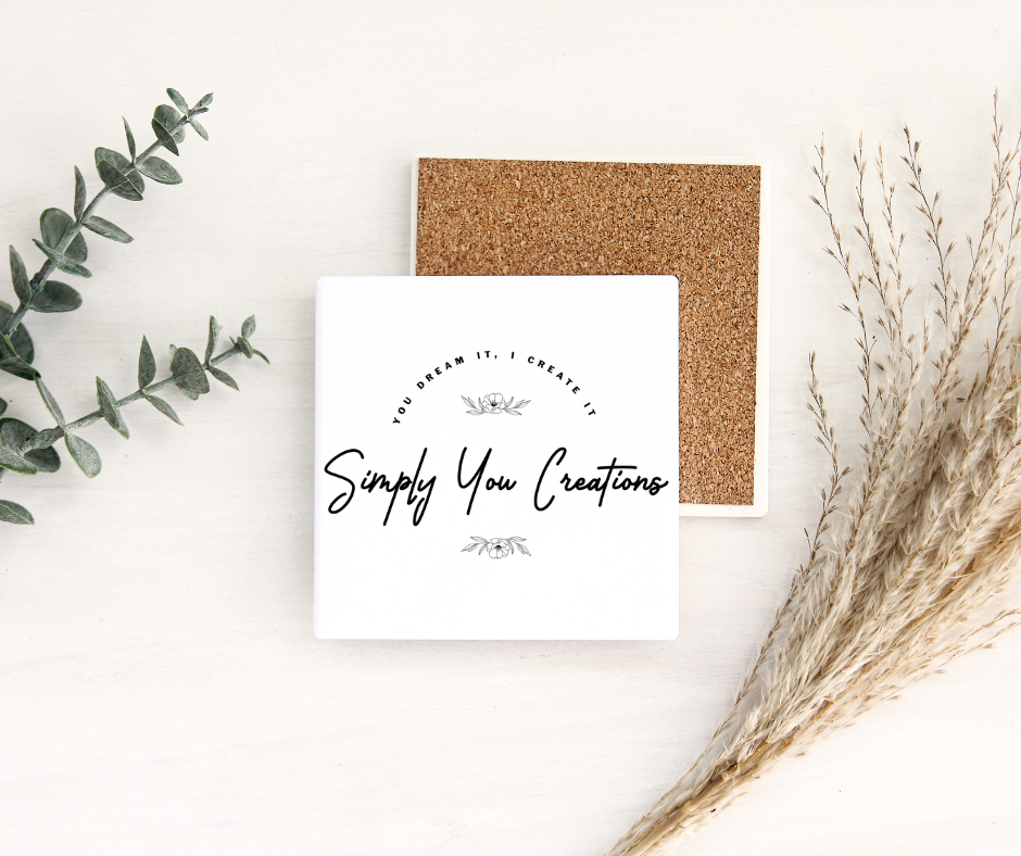 Design your own- Ceramic Coasters (Set of 4)