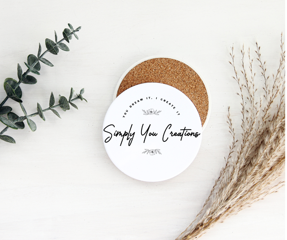 Design your own- Ceramic Coasters (Set of 4)