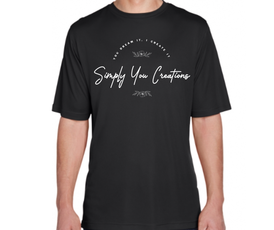 Design Your Own Dry Fit Short Sleeve - Front & Back (Adult Sizes)