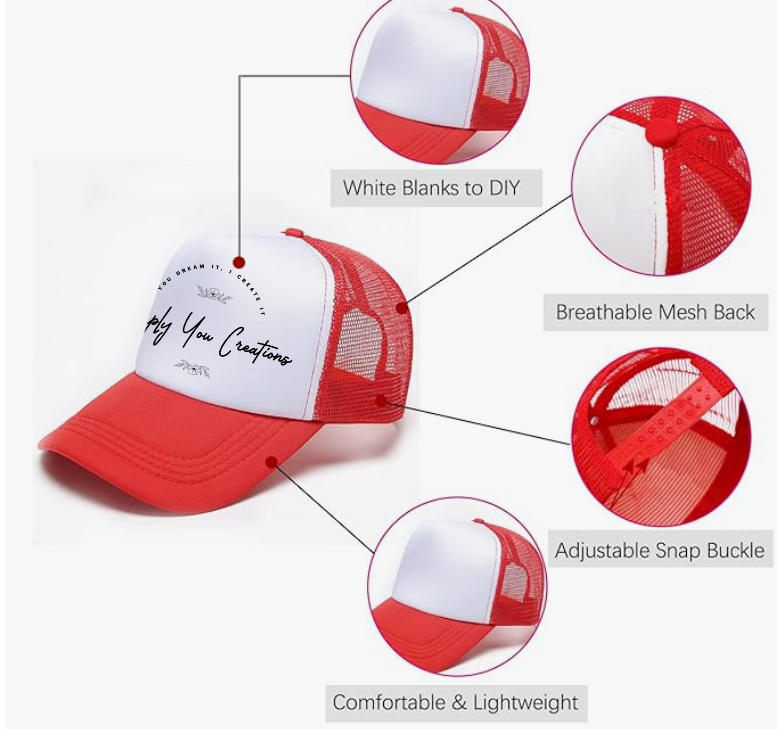 Design Your Own- Trucker Hat (Youth Size)