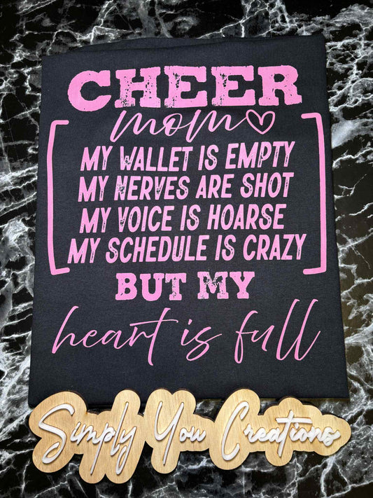 T Shirt- Cheer Mom