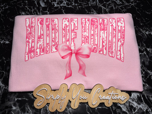 Sweatshirt- Maid Of Honor