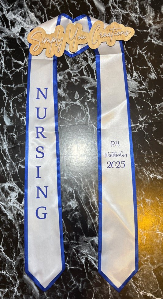 Design Your Own- Graduation Stole (Adult)