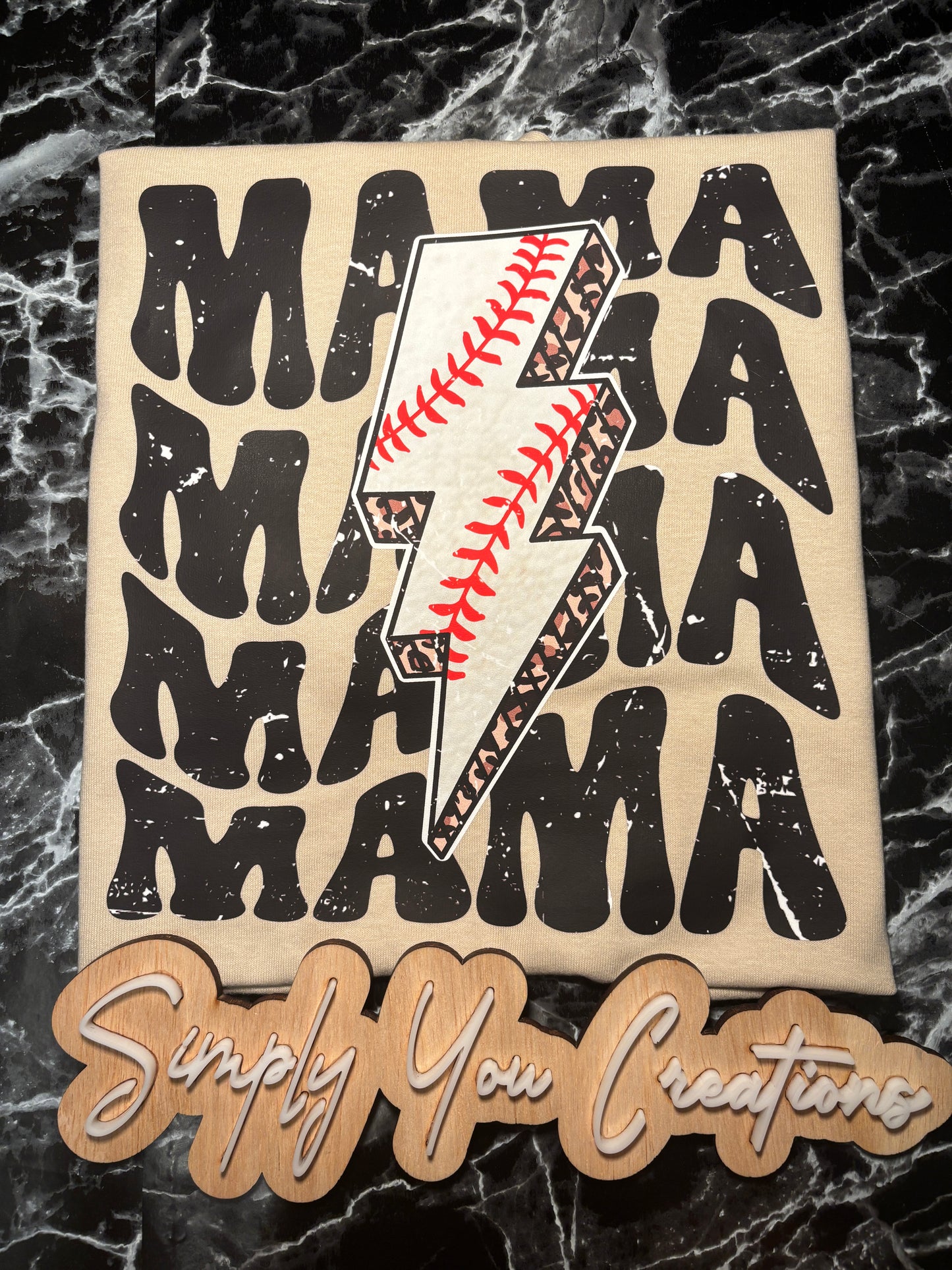 T Shirt- Baseball Mama