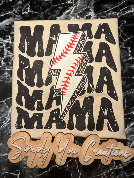 T Shirt- Baseball Mama