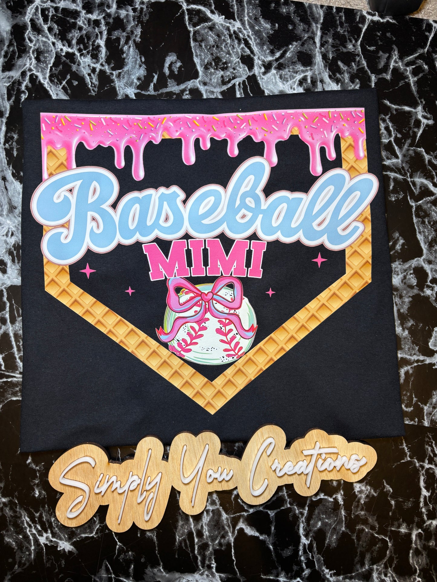 T Shirt- Baseball Mimi