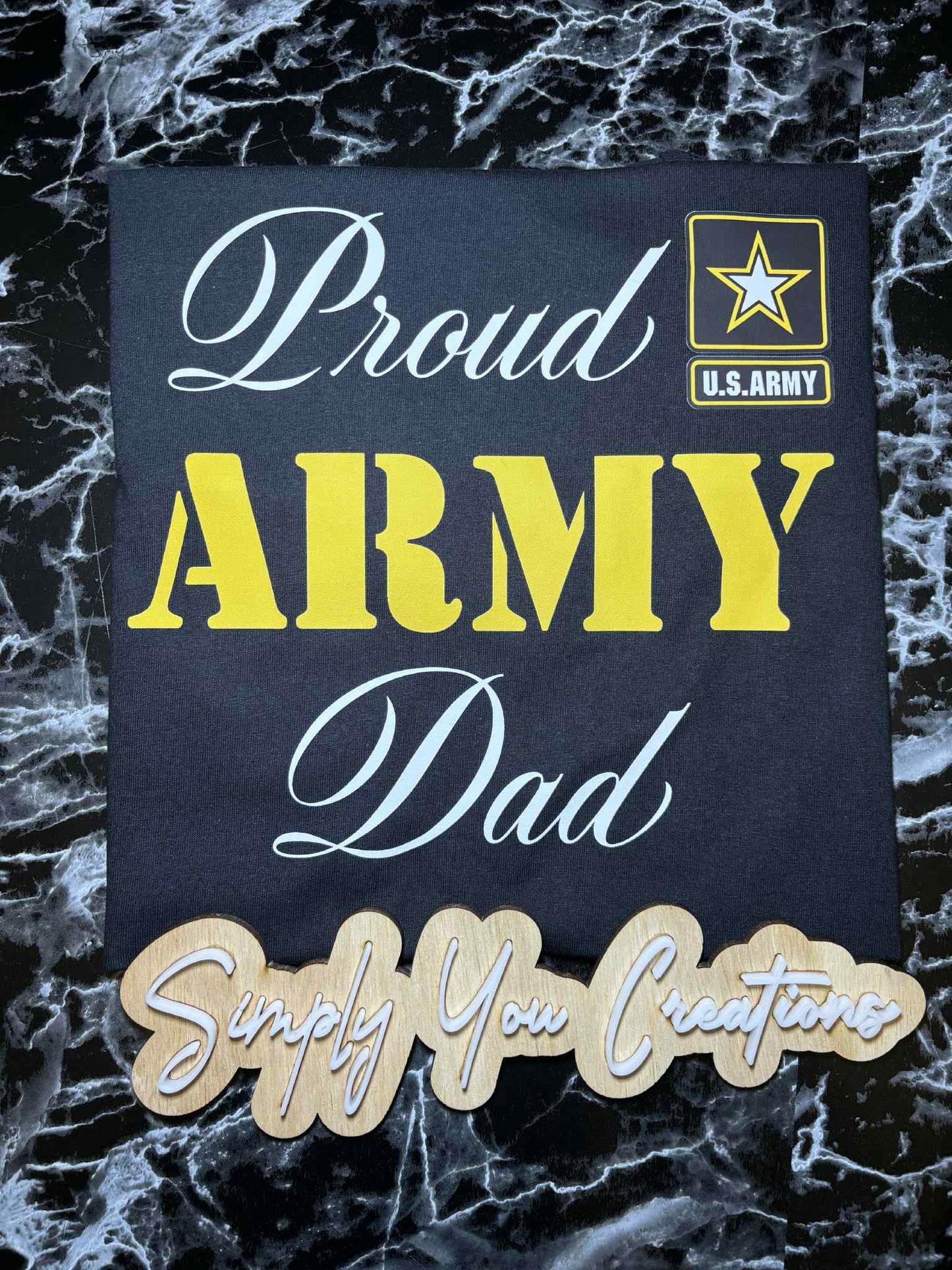T Shirt- Proud Army Dad